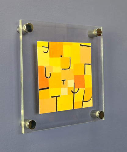 6x6 Acrylic Floating Frame Easy-Hang Wire Bracket and Standoff Bolts