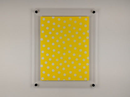 18x24 Acrylic Frame Easy-Hang Portrait Style With Standoff Bolts