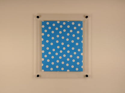 16x20 Acrylic Frame Easy-Hang Portrait Style With Standoff Bolts