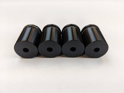 3/4" Black Standoff Bolts For Acrylic Frame